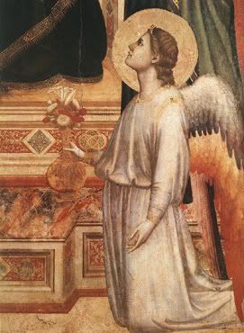 giotto orando giotto