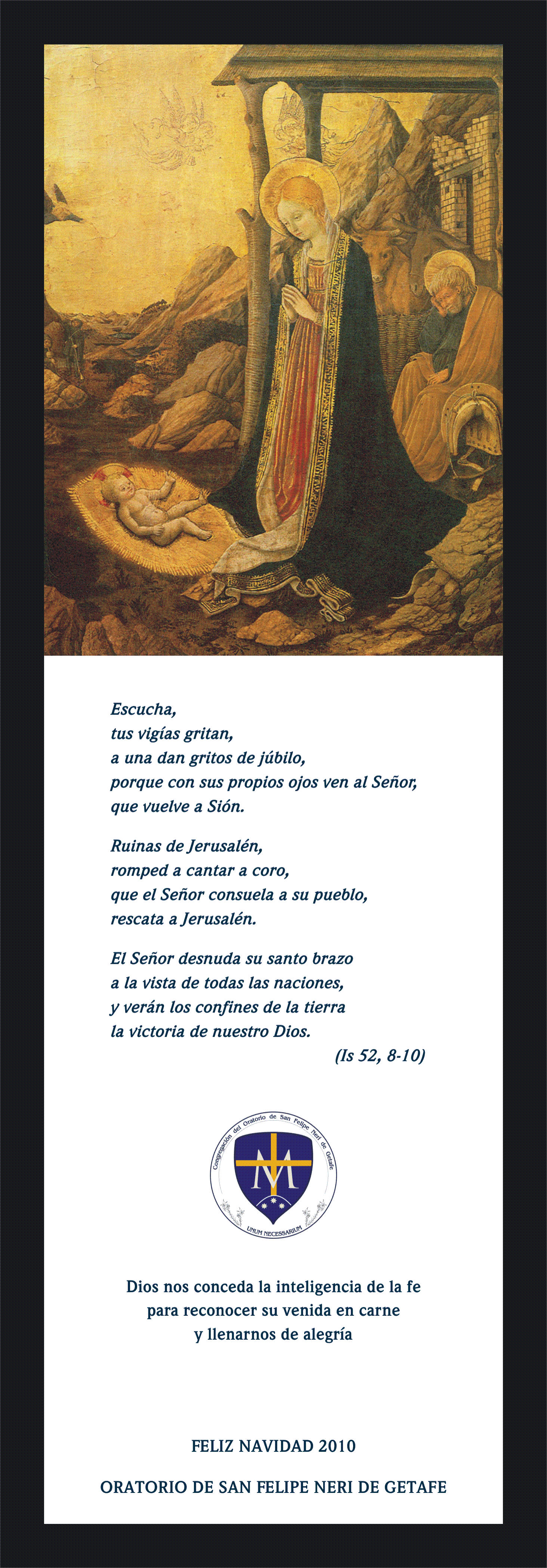 Felicitación de navidad 2010 Felicitación de navidad 2010